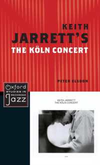 Keith Jarrett's the Koln Concert (Oxford Studies in Recorded Jazz)