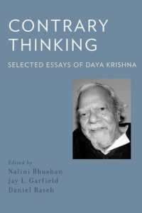 Contrary Thinking : Selected Essays of Daya Krishna