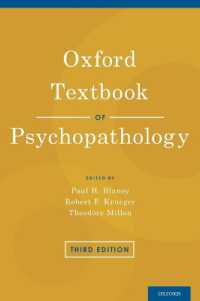 Oxford Textbook of Psychopathology (Oxford Textbooks in Clinical Psychology)