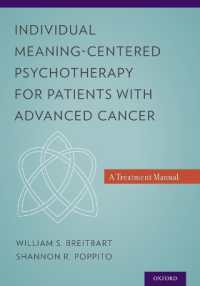 Individual Meaning-Centered Psychotherapy for Patients with Advanced Cancer : A Treatment Manual