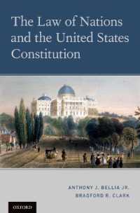 国際法と米国憲法<br>The Law of Nations and the United States Constitution