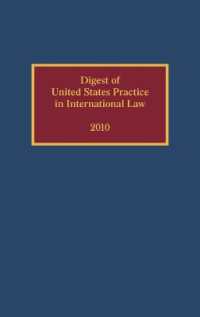 Digest of United States Practice in International Law, 2010 (Digest of Us Practice in International Law)