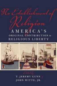 No Establishment of Religion : America's Original Contribution to Religious Liberty