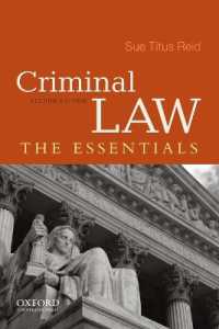 Criminal Law : The Essentials （2ND）