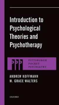 Introduction to Psychological Theories and Psychotherapy (Pittsburgh Pocket Psychiatry Series)