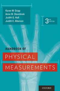 身体測定ハンドブック（第３版）<br>Handbook of Physical Measurements （3RD）
