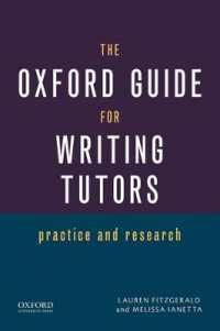 The Oxford Guide for Writing Tutors : Practice and Research