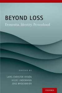 Beyond Loss : Dementia, Identity, Personhood -- Hardback