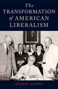 アメリカにみるリベラリズムの変容<br>The Transformation of American Liberalism