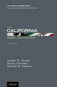 The California State Constitution (Oxford Commentaries on the State Constitutions of the United States) （2ND）