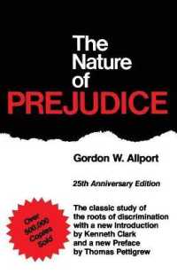 The Nature of Prejudice : 25th Anniversary Edition