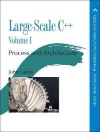 Large-Scale C++ : Process and Architecture, Volume 1 (Addison-wesley Professional Computing Series)