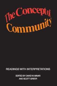 The Concept of Community : Readings with Interpretations