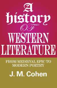 A History of Western Literature : From Medieval Epic to Modern Poetry