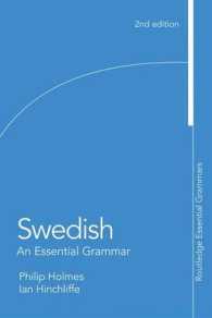 Swedish : An Essential Grammar (Essential Grammars) （1 BLG）