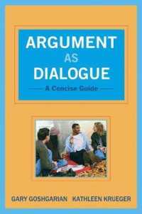 Argument as Dialogue : A Concise Guide