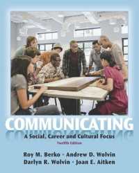 Communicating: A Social, Career, and Cultural Focus （12TH）