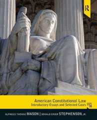 American Constitutional Law : Introductory Essays and Selected Cases （16TH）
