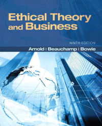 Ethical Theory and Business （9TH）