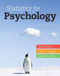 Statistics for Psychology （6TH）