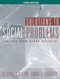 Solutions to Social Problems : Lessons from Other Societies （3 SUB）