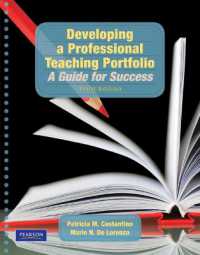 Developing a Professional Teaching Portfolio : A Guide for Success （3RD）