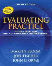 Evaluating Practice : Guidelines for the Accountable Professional （6 HAR/CDR）