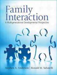 Family Interaction : A Multigenerational Developmental Perspective （5TH）