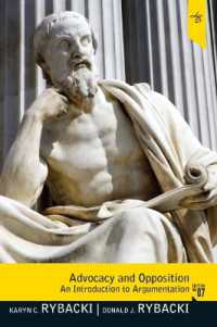 Advocacy and Opposition : An Introduction to Argumentation （7TH）
