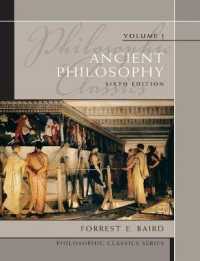 Philosophic Classics : Ancient Philosophy， Volume I
