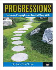 Progressions, Book 1 : Sentences, Paragraphs and Essential Study Skills