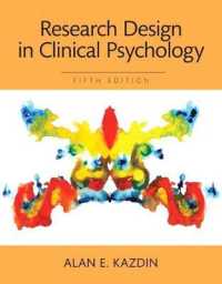 Research Design in Clinical Psychology （5 UNBND）