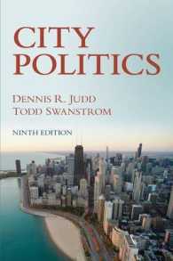 City Politics : The Political Economy of Urban America （9TH）