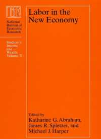 ニューエコノミーにおける労働問題<br>Labor in the New Economy (Nber - Studies in Income and Wealth)