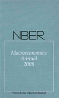 NBER Macroeconomics Annual 2008 : Volume 23 ((Nber) National Bureau of Economic Research Macroeconomics Annual)