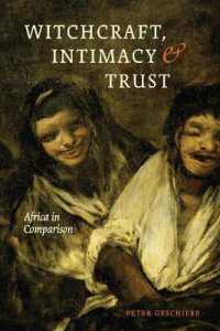 Witchcraft, Intimacy, and Trust - Africa in Comparison