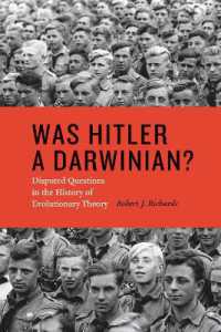 ヒトラーはダーウィン主義者だったか：進化論論争史を論じ直す<br>Was Hitler a Darwinian? : Disputed Questions in the History of Evolutionary Theory