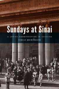 Sundays at Sinai : A Jewish Congregation in Chicago (Historical Studies of Urban America)