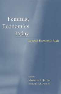 現代のフェミニズム経済学<br>Feminist Economics Today : Beyond Economic Man