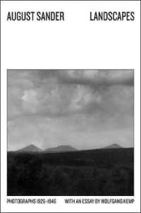 アウグスト・ザンダー風景写真集（英訳）<br>Landscapes : Photographs 1926-1946 -- Hardback
