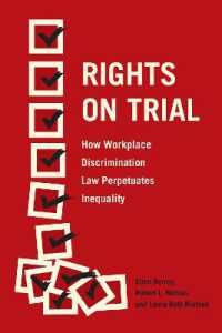 アメリカにみる雇用差別禁止法と不平等の残存<br>Rights on Trial : How Workplace Discrimination Law Perpetuates Inequality