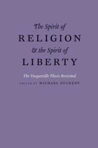 The Spirit of Religion and the Spirit of Liberty : The Tocqueville Thesis Revisited