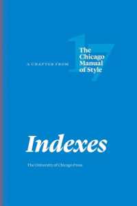 Indexes : A Chapter from the Chicago Manual of Style