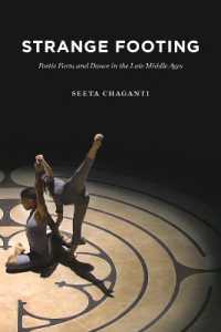 Strange Footing : Poetic Form and Dance in the Late Middle Ages