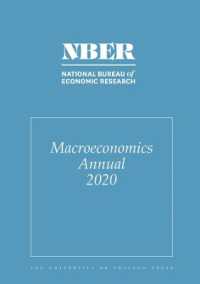 NBER Macroeconomics Annual 2020 : Volume 35 (National Bureau of Economic Research Macroeconomics Annual)