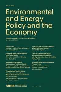 Environmental and Energy Policy and the Economy : Volume 3 (Nber-environmental and Energy Policy and the Economy)