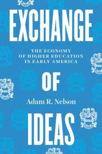 Exchange of Ideas : The Economy of Higher Education in Early America