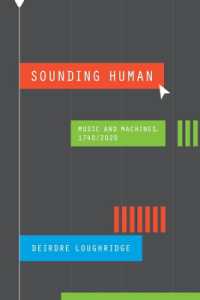 Sounding Human : Music and Machines, 1740/2020 (New Material Histories of Music)