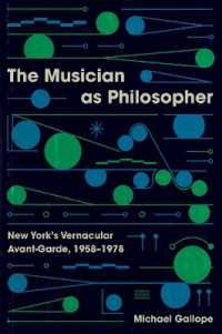 The Musician as Philosopher : New York's Vernacular Avant-Garde, 1958-1978