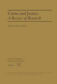 Crime and Justice, Volume 52 : A Review of Research (Crime and Justice: a Review of Research)